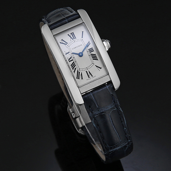 CARTIER(USED) 뉴 아메리칸탱크 스틸 스몰