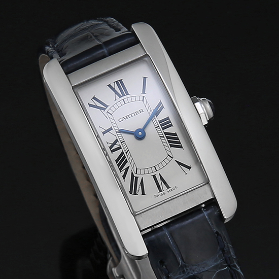 CARTIER(USED) 뉴 아메리칸탱크 스틸 스몰