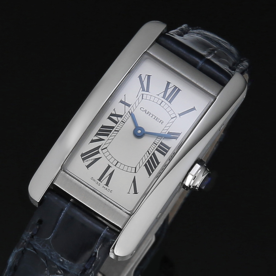 CARTIER(USED) 뉴 아메리칸탱크 스틸 스몰