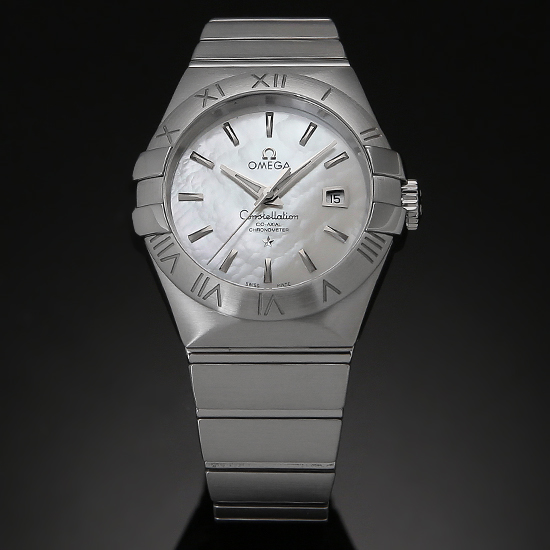 OMEGA(USED)뉴 컨스틸레이션 스틸 자개판