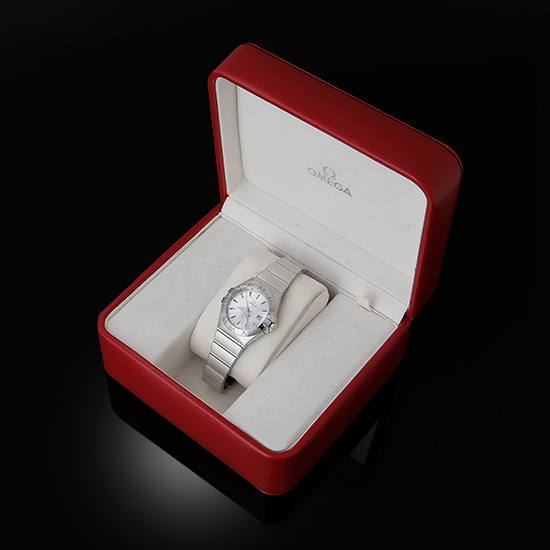 OMEGA(USED)뉴 컨스틸레이션 스틸 자개판