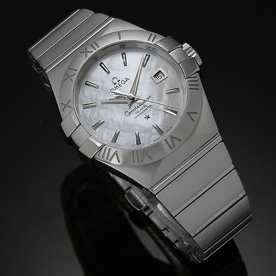 OMEGA(USED)뉴 컨스틸레이션 스틸 자개판