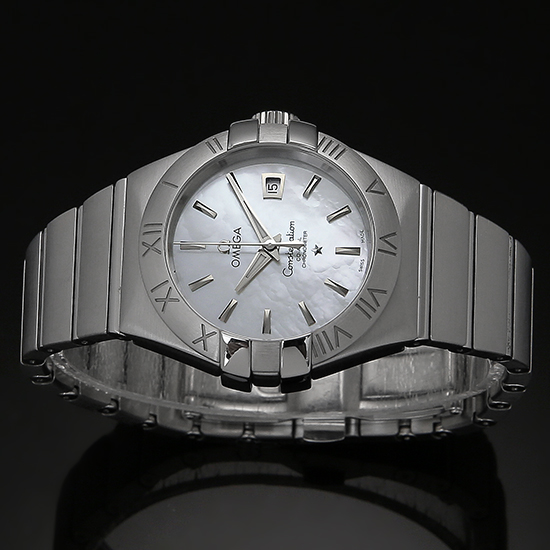 OMEGA(USED)뉴 컨스틸레이션 스틸 자개판