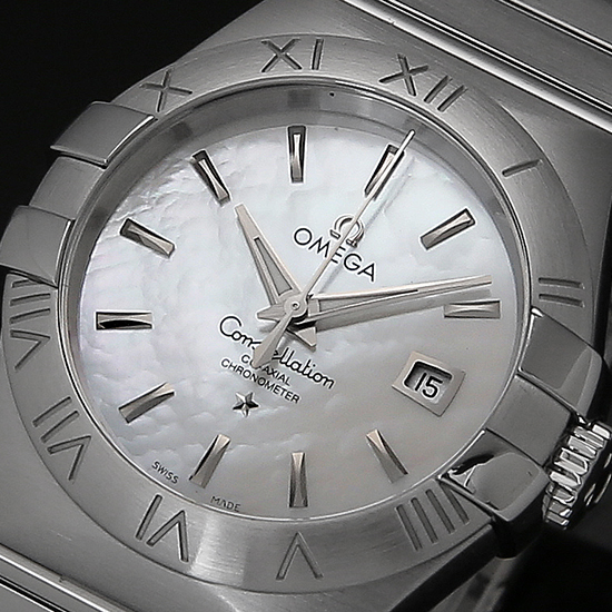 OMEGA(USED)뉴 컨스틸레이션 스틸 자개판
