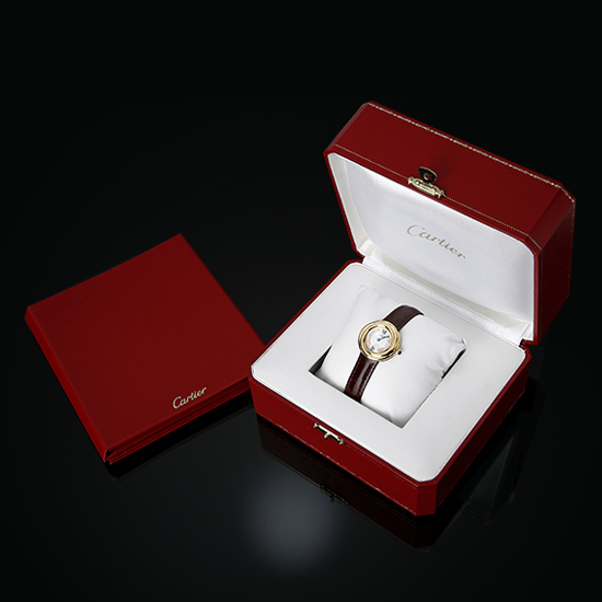 CARTIER(USED) 트리니티 버메일 금장 레이디