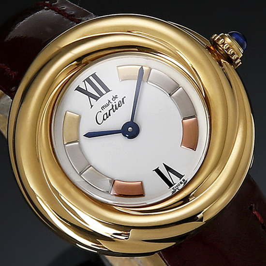CARTIER(USED) 트리니티 버메일 금장 레이디