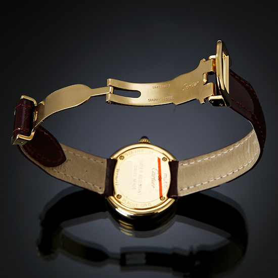 CARTIER(USED) 트리니티 버메일 금장 레이디