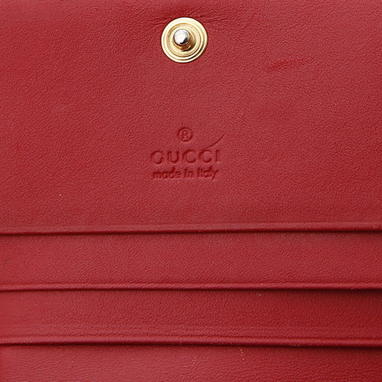 GUCCI(USED) 구찌 GG로고 PVC 수프림 반지갑