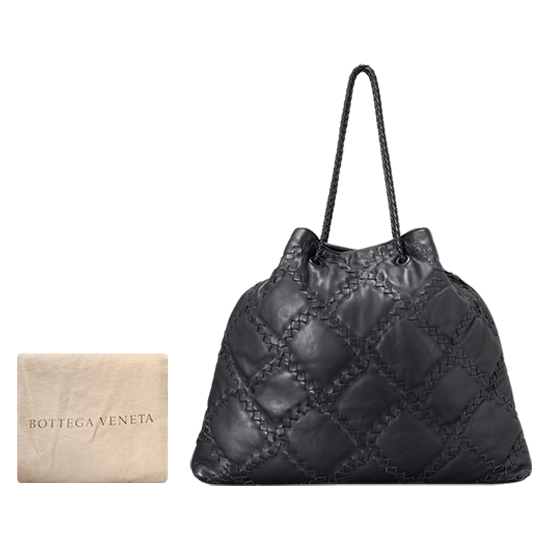 BOTTEGA VENETA(USED)블랙 토트겸 숄더백
