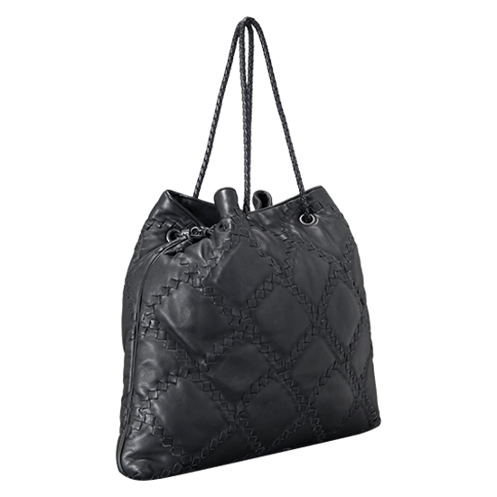 BOTTEGA VENETA(USED)블랙 토트겸 숄더백