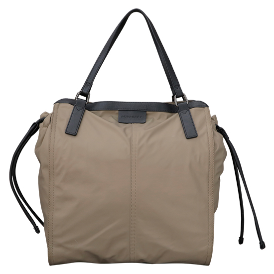 BURBERRY(USED)브라운 패브릭 숄더백