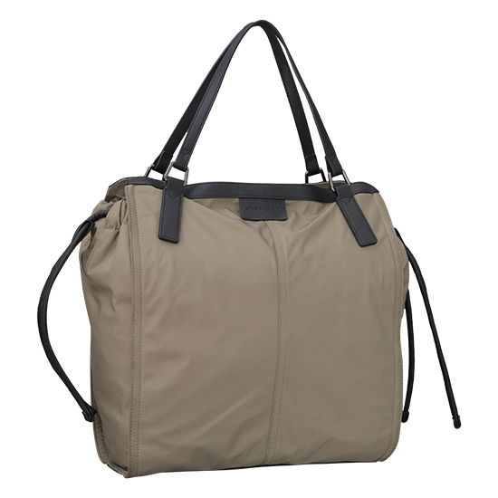 BURBERRY(USED)브라운 패브릭 숄더백