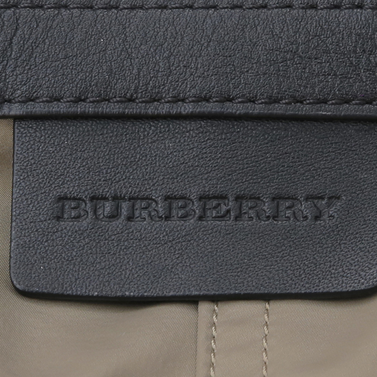 BURBERRY(USED)브라운 패브릭 숄더백