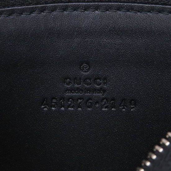 GUCCI(USED) 구찌 GG로고 수프림 PVC 지퍼 카드 지갑