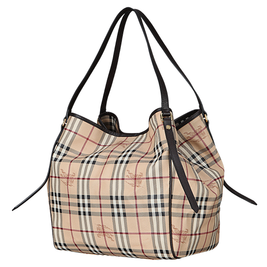 BURBERRY(USED)노바체크 PVC 숄더백