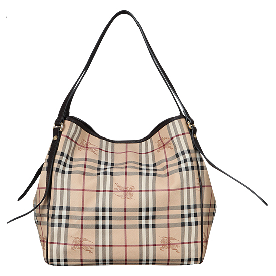 BURBERRY(USED)노바체크 PVC 숄더백
