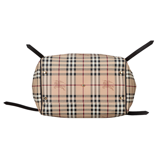 BURBERRY(USED)노바체크 PVC 숄더백