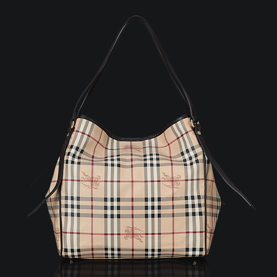 BURBERRY(USED)노바체크 PVC 숄더백