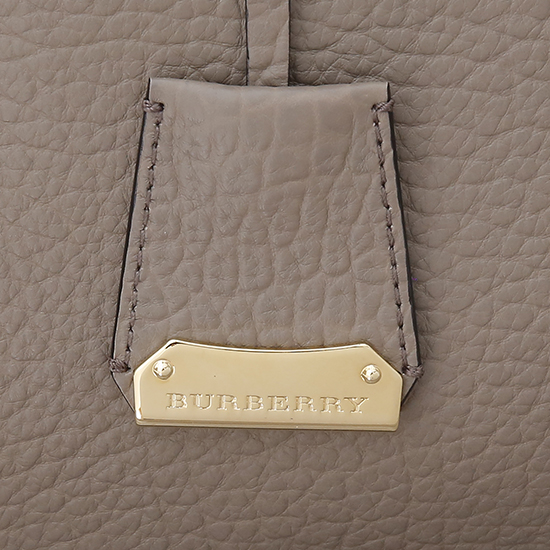 BURBERRY(USED)그레이 레더 오차드백