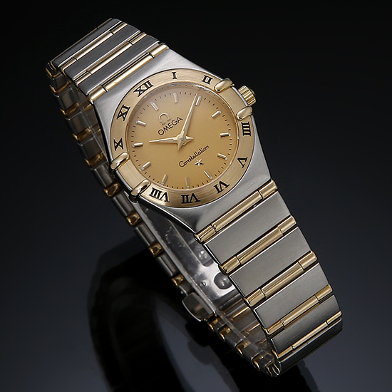 OMEGA(USED) 컨스틸레이션 콤비 풀바