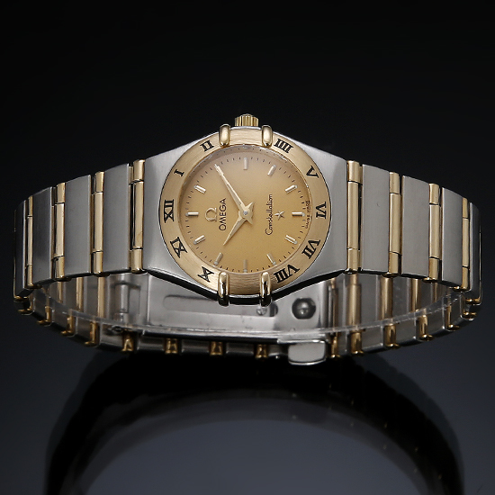 OMEGA(USED) 컨스틸레이션 콤비 풀바