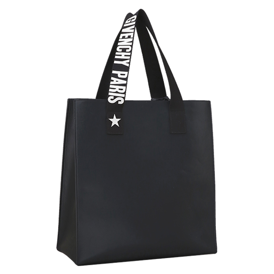 GIVENCHY(USED)블랙 레더 토트겸 숄더백