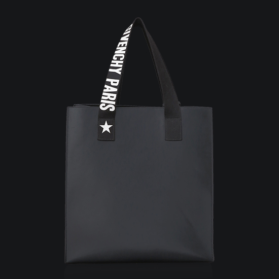 GIVENCHY(USED)블랙 레더 토트겸 숄더백