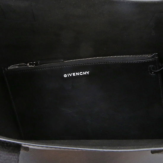 GIVENCHY(USED)블랙 레더 토트겸 숄더백