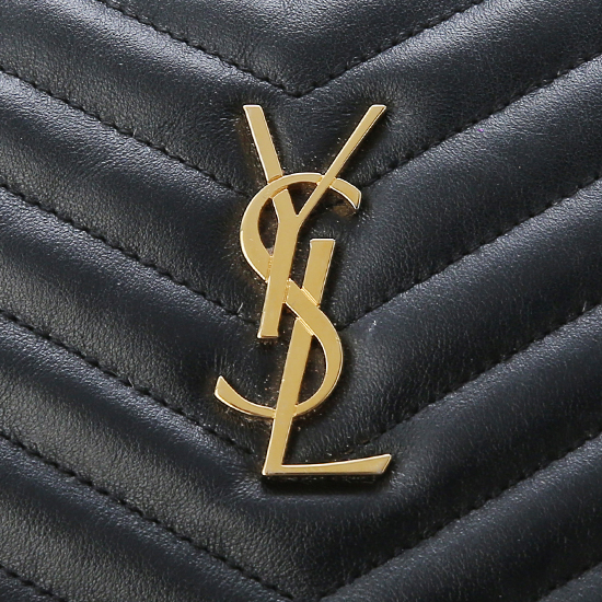 Yves Saint Laurent(USED)모노그램 쉐브론 클러치