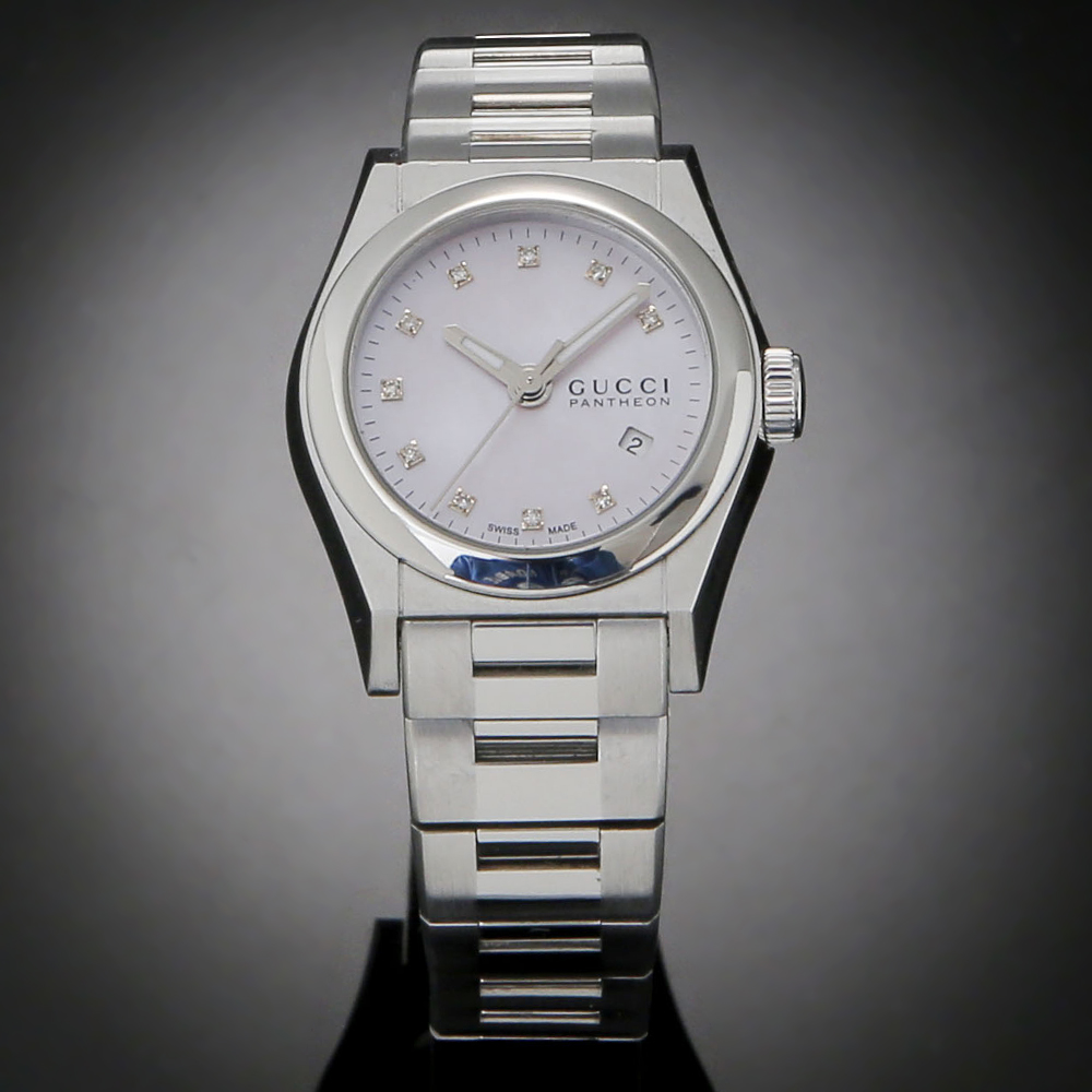 GUCCI(USED) 구찌 판테온 스틸 여성용 쿼츠
