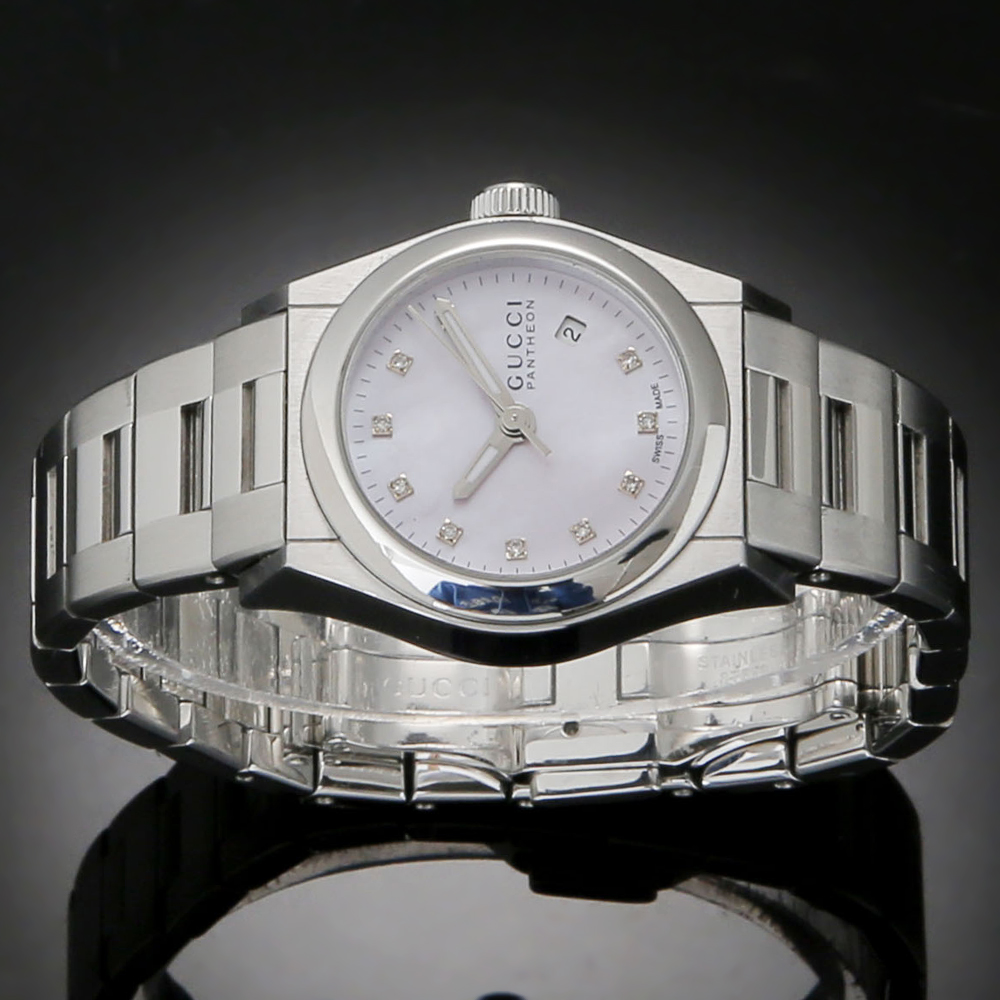 GUCCI(USED) 구찌 판테온 스틸 여성용 쿼츠
