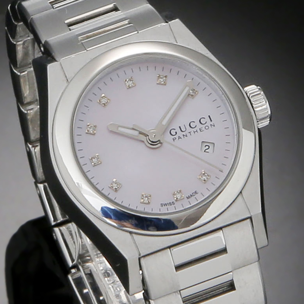 GUCCI(USED) 구찌 판테온 스틸 여성용 쿼츠