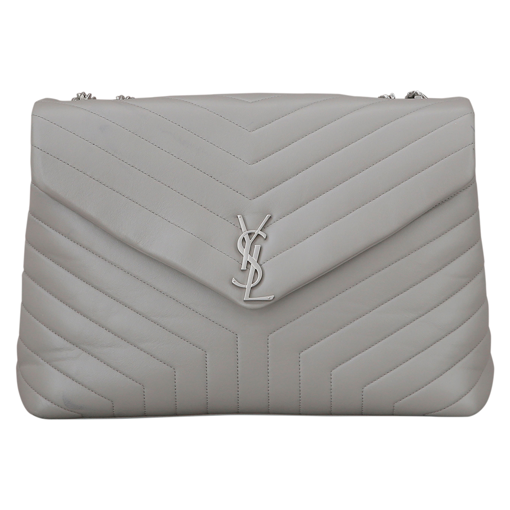 Yves Saint Laurent(USED)루 라지 그레이 숄더백