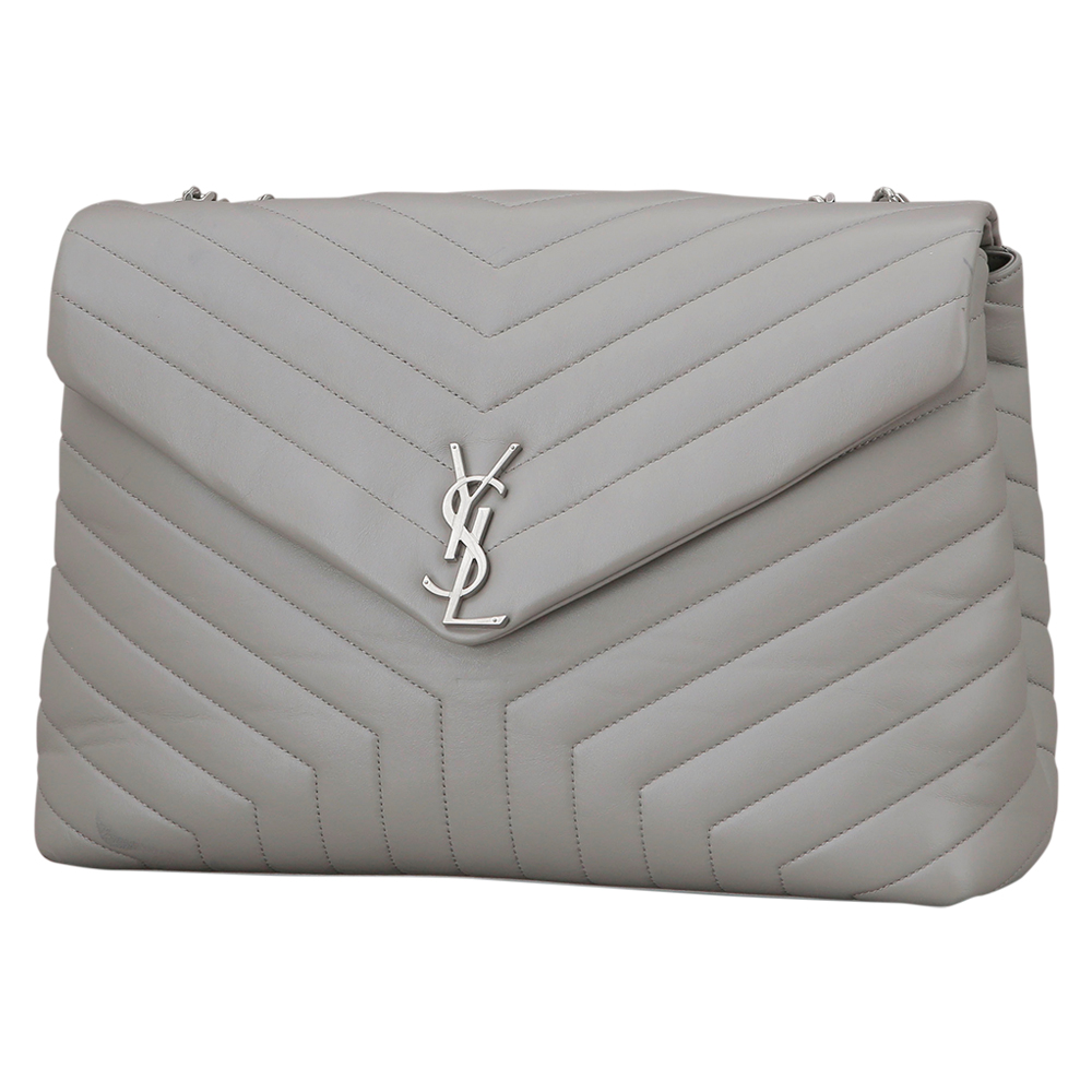 Yves Saint Laurent(USED)루 라지 그레이 숄더백