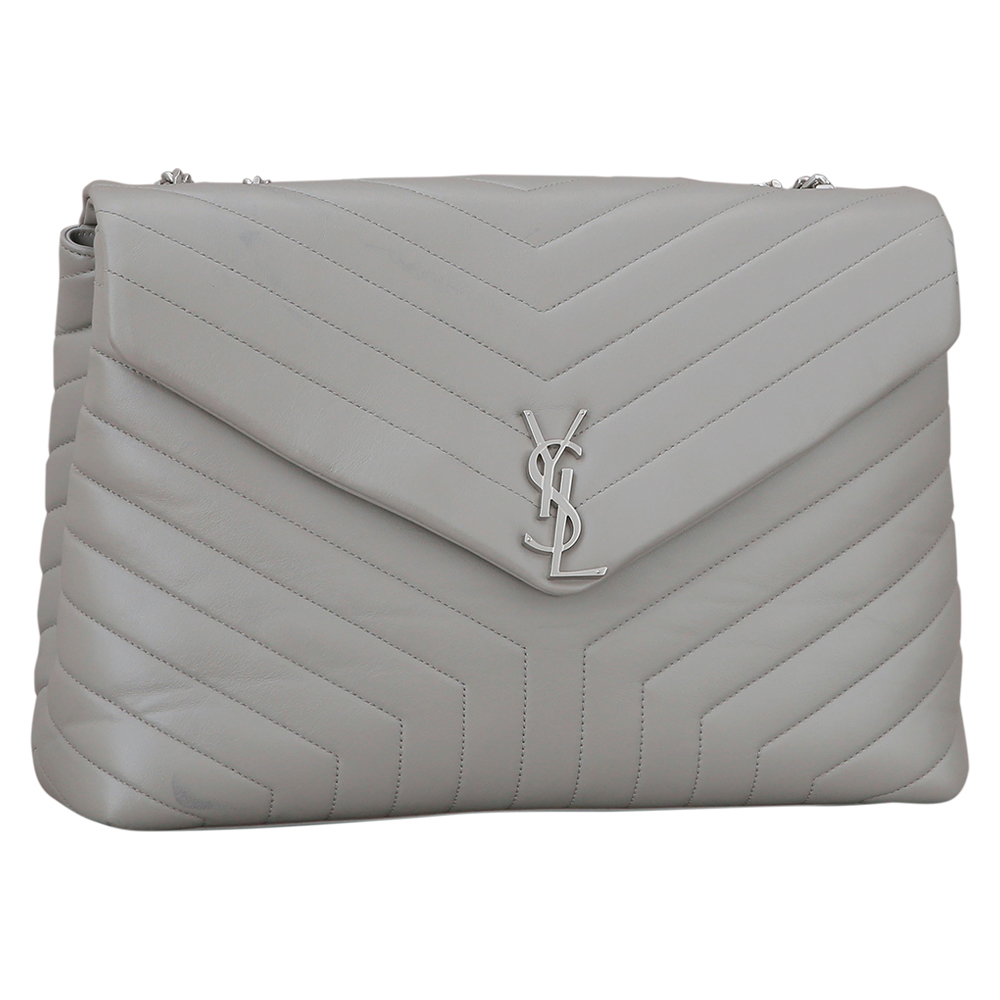 Yves Saint Laurent(USED)루 라지 그레이 숄더백