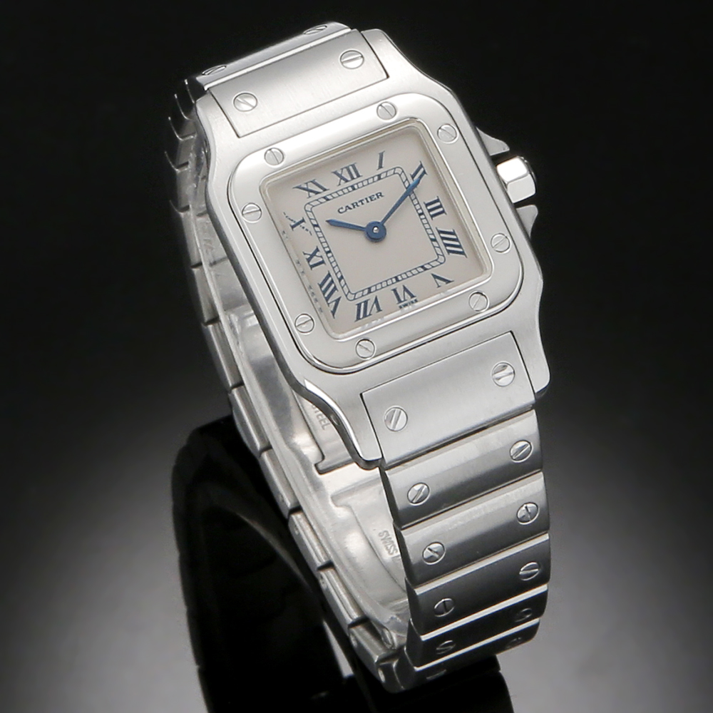 CARTIER(USED)산토스 갈베 스틸 스몰