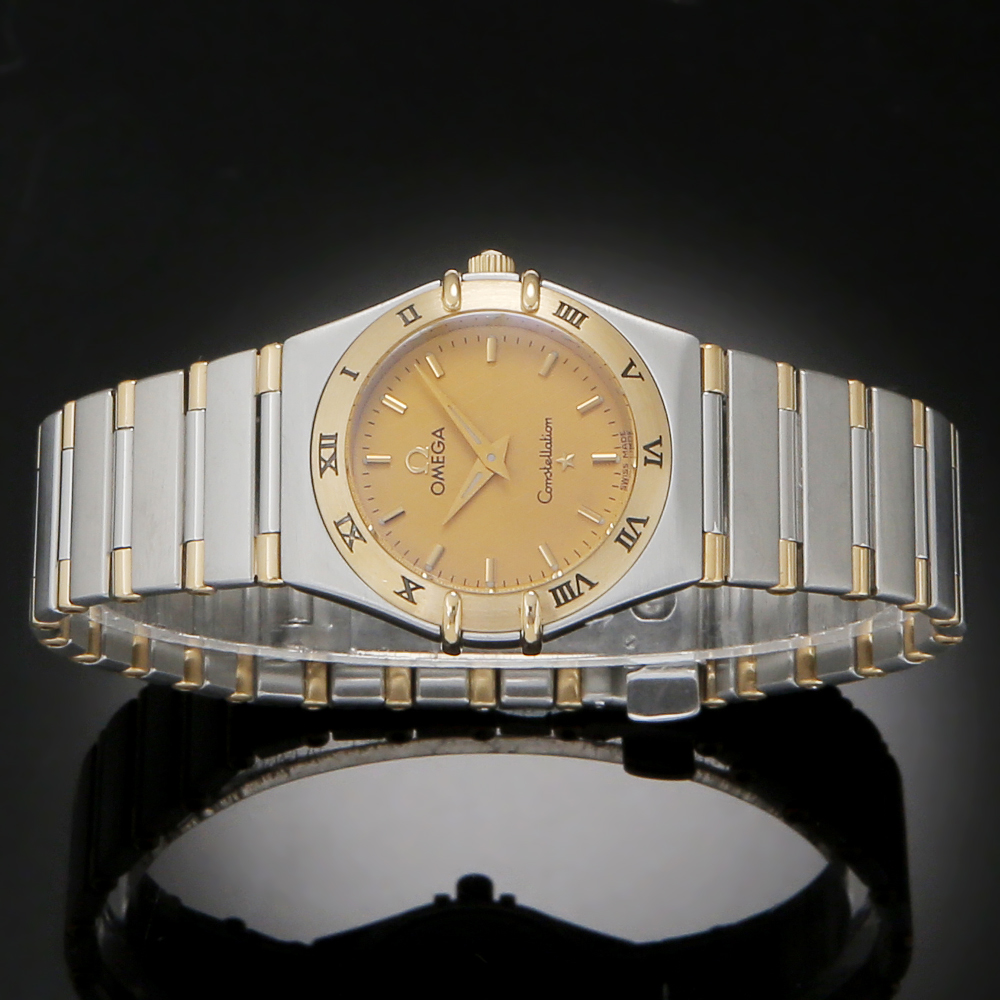 OMEGA(USED)컨스틸레이션 콤비 하프바