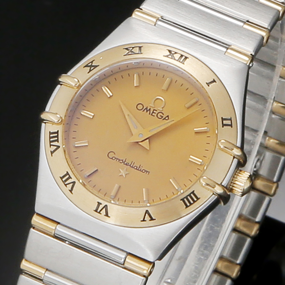 OMEGA(USED)컨스틸레이션 콤비 하프바
