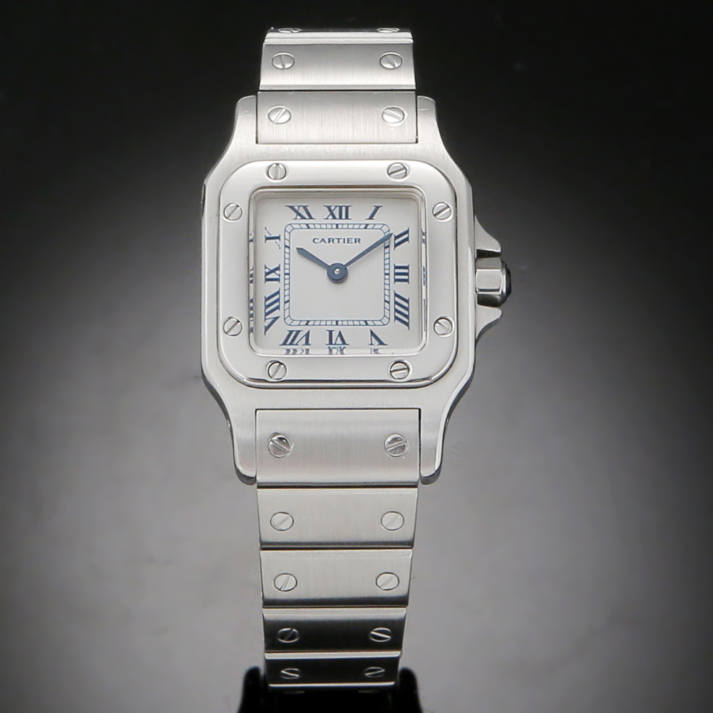 CARTIER(USED)까르띠에 산토스 갈베 스틸 스몰