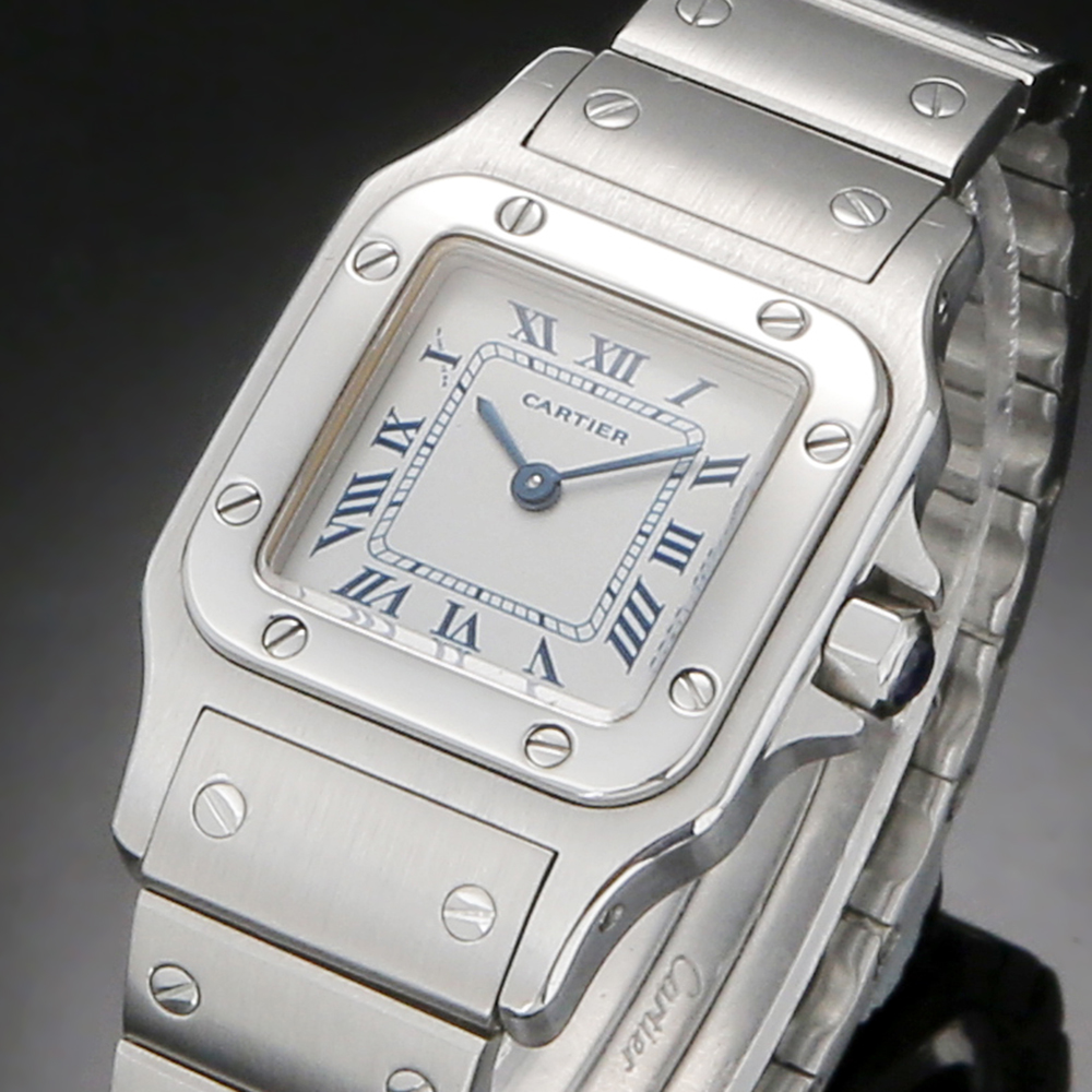 CARTIER(USED)까르띠에 산토스 갈베 스틸 스몰