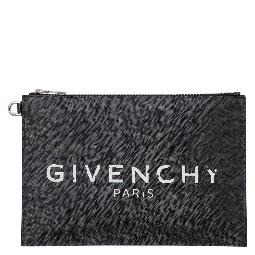 GIVENCHY(USED)지방시 로고 클러치