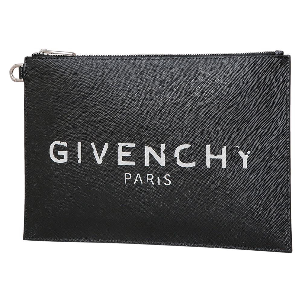 GIVENCHY(USED)지방시 로고 클러치