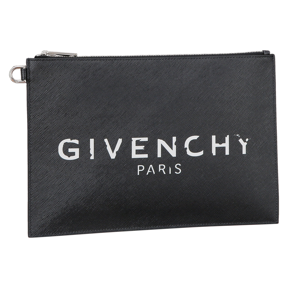 GIVENCHY(USED)지방시 로고 클러치
