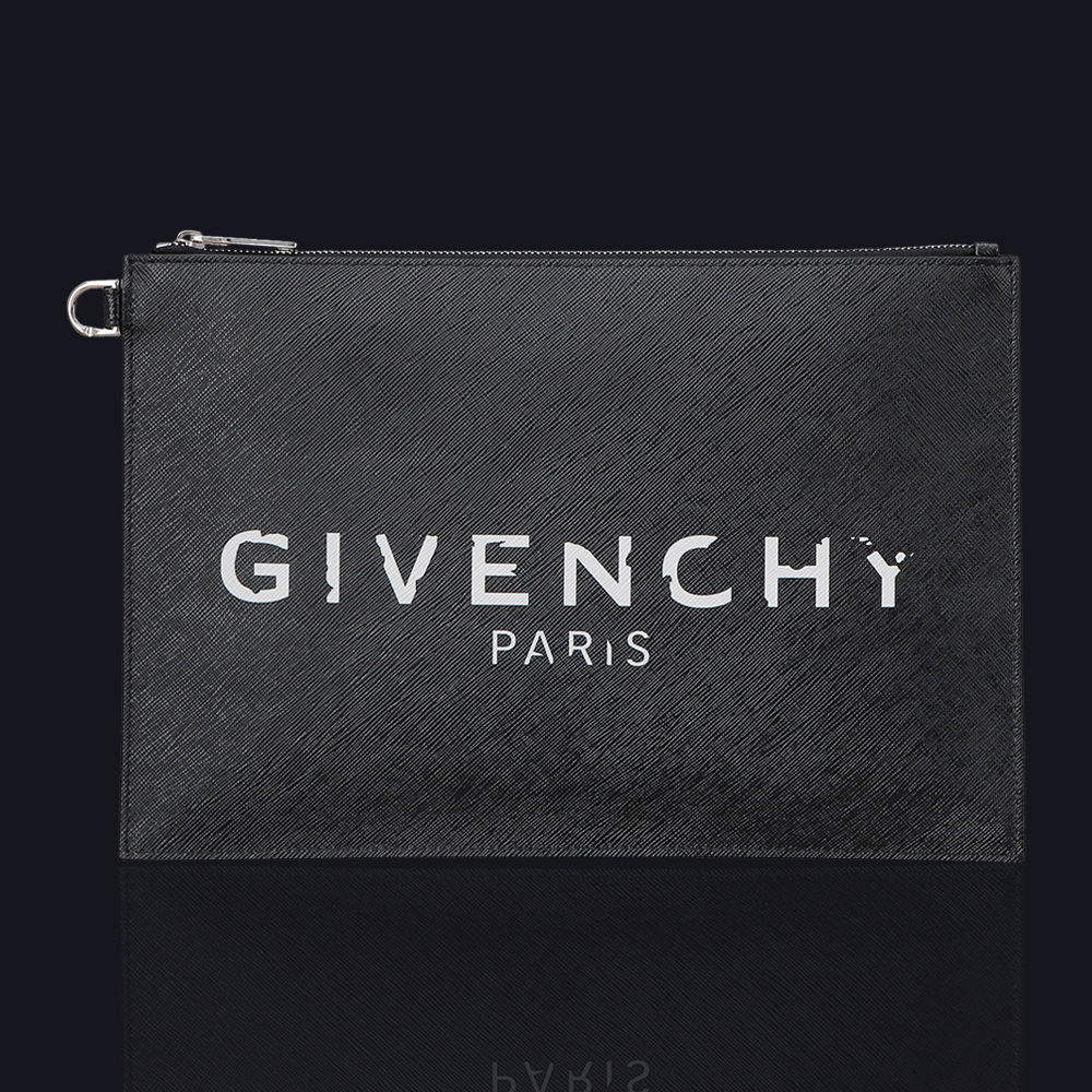 GIVENCHY(USED)지방시 로고 클러치