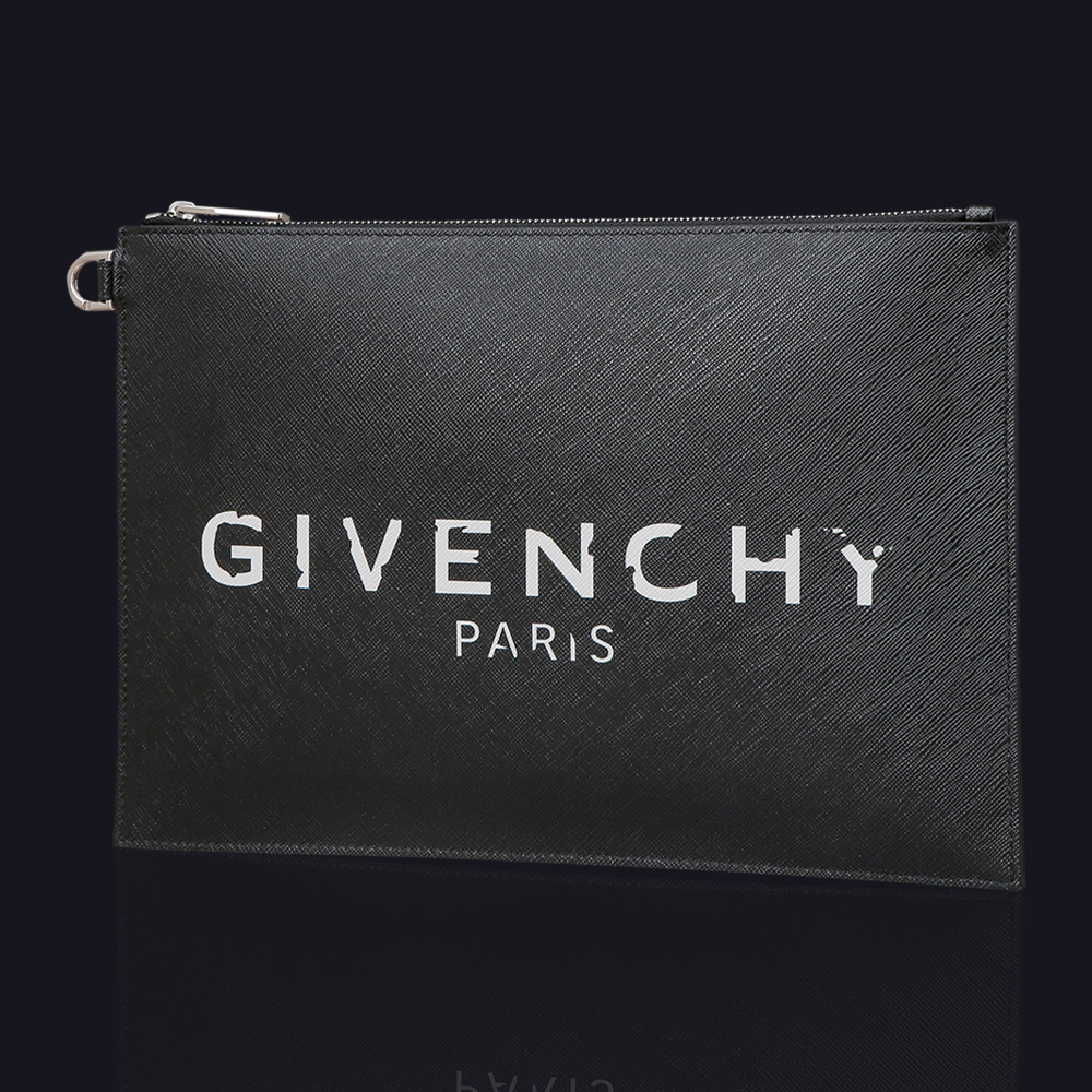 GIVENCHY(USED)지방시 로고 클러치