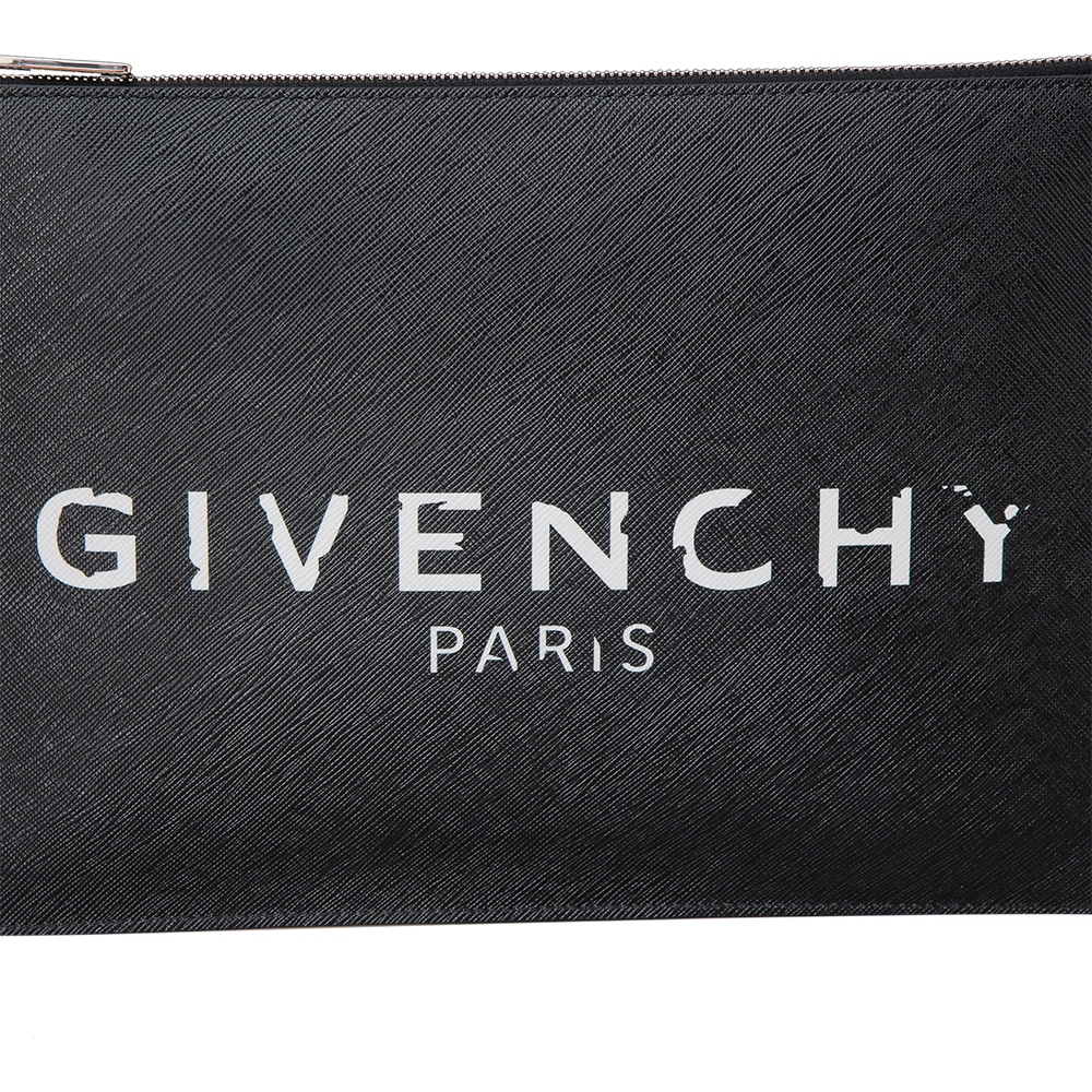 GIVENCHY(USED)지방시 로고 클러치