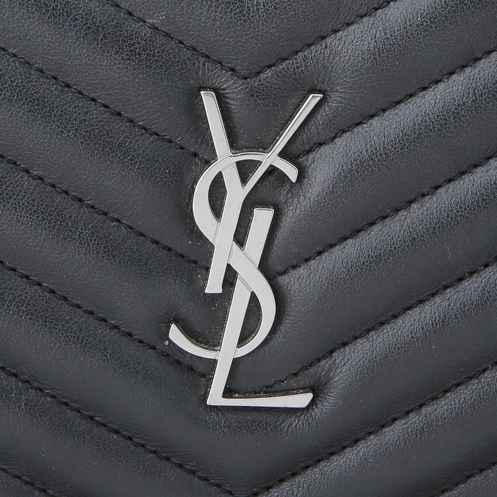 Yves Saint Laurent(USED)생로랑 모노그램 쉐브론 클러치