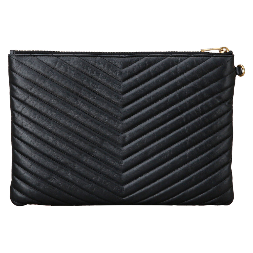 Yves Saint Laurent(USED)생로랑 모노그램 쉐브론 클러치