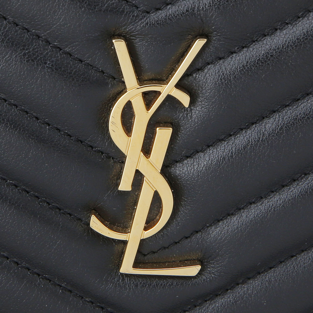 Yves Saint Laurent(USED)생로랑 모노그램 쉐브론 클러치