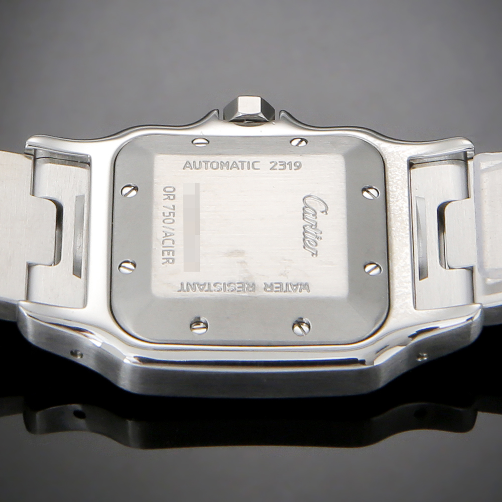 CARTIER(USED)까르띠에 산토스 갈베 콤비 입체판 라지